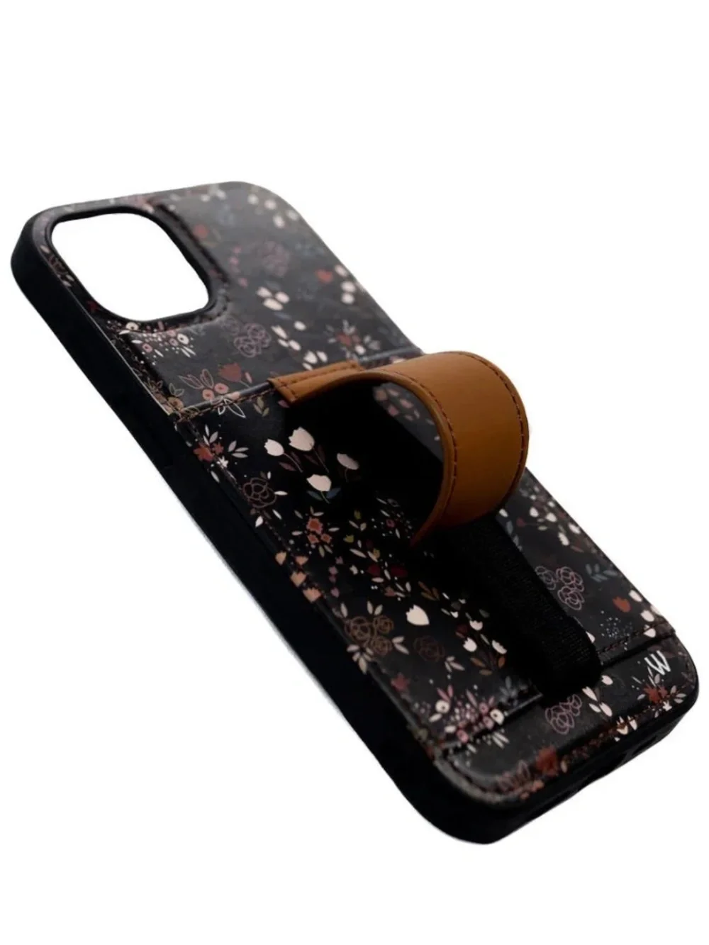 Walli Midnight Floral iPhone 14 Pro Case with Card Holder NIB